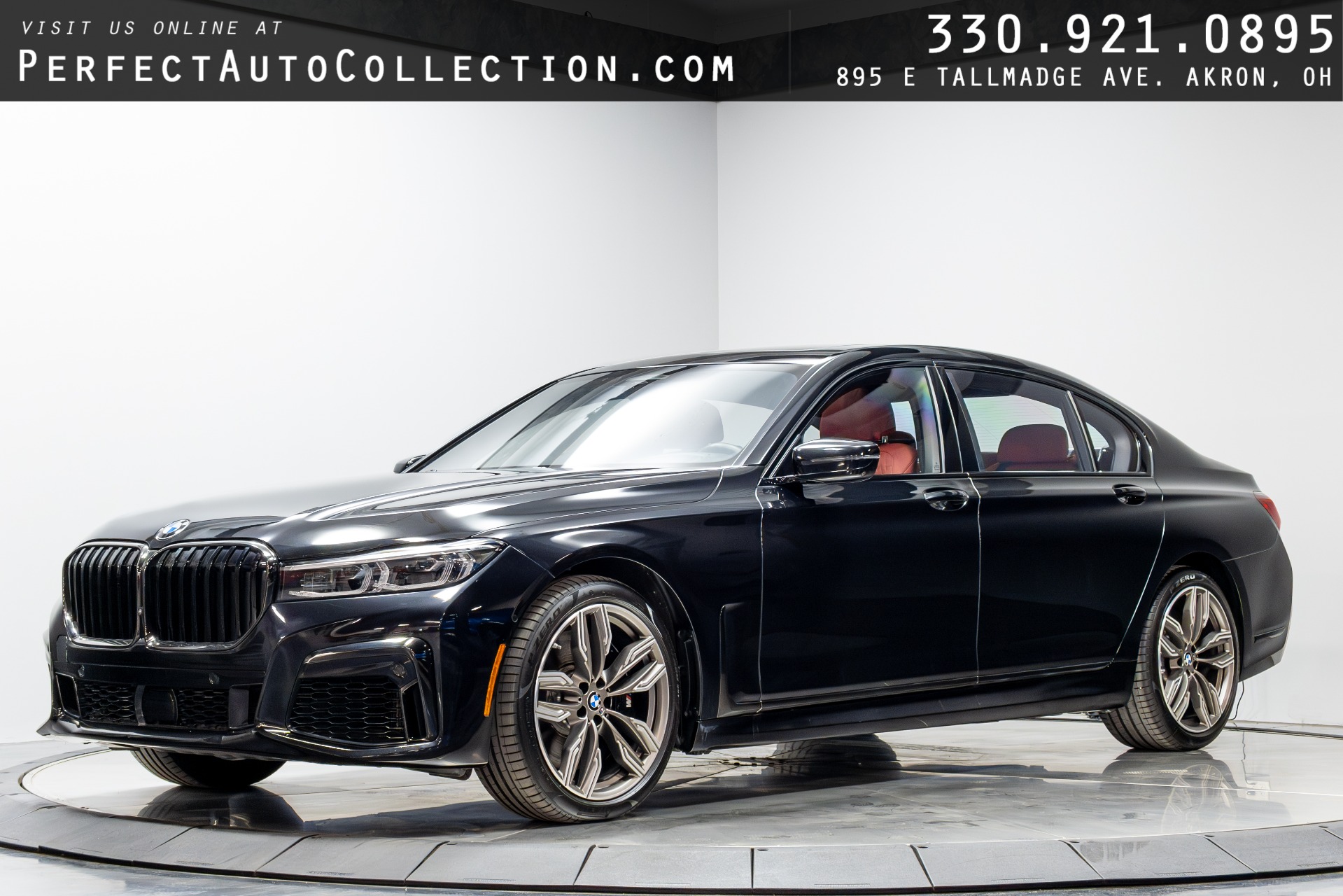 Black Sapphire Metallic 2022 BMW 7 Series Sedan All-Wheel Drive 8-Speed Automatic