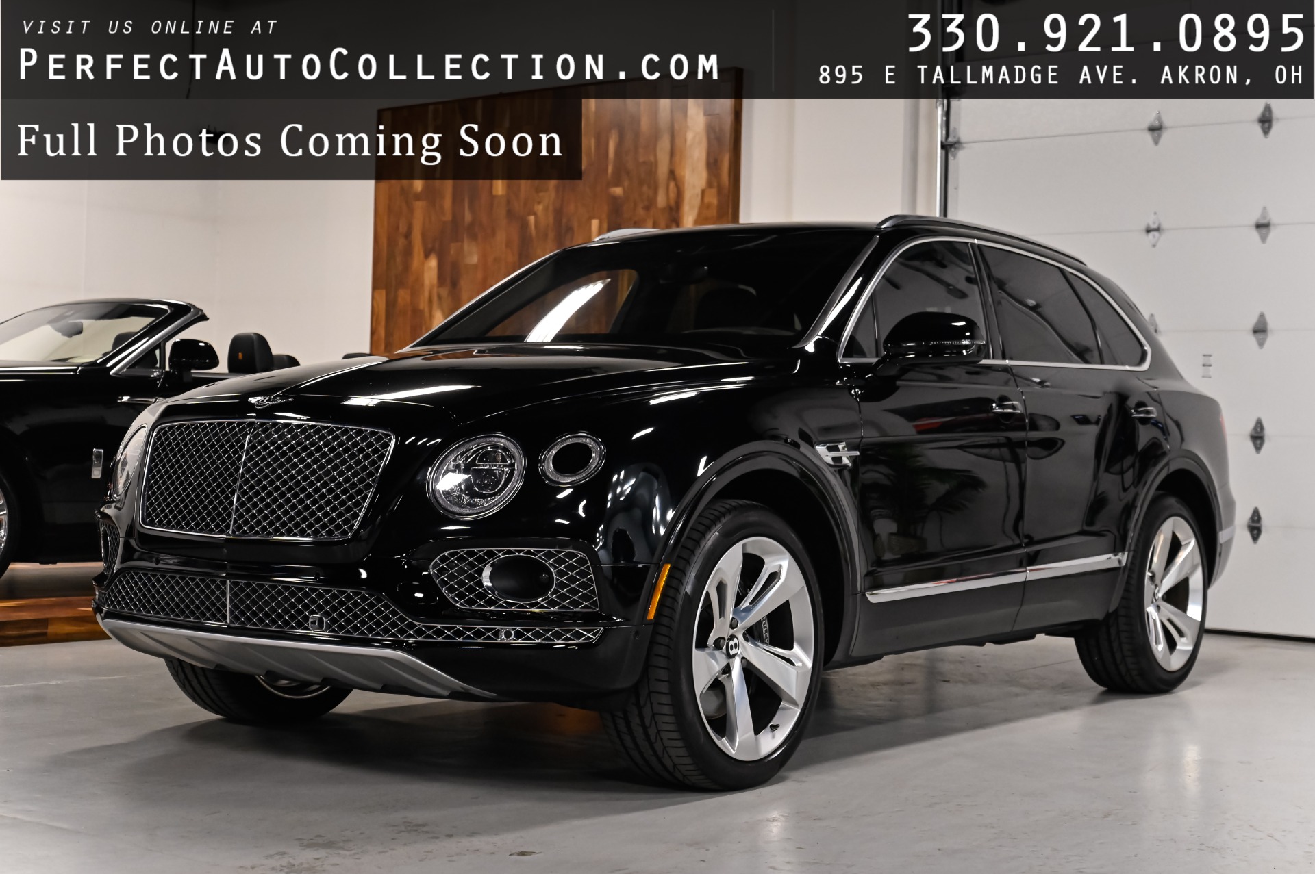 2017 Bentley Bentayga SUV / Crossover All-Wheel Drive 8-Speed Automatic