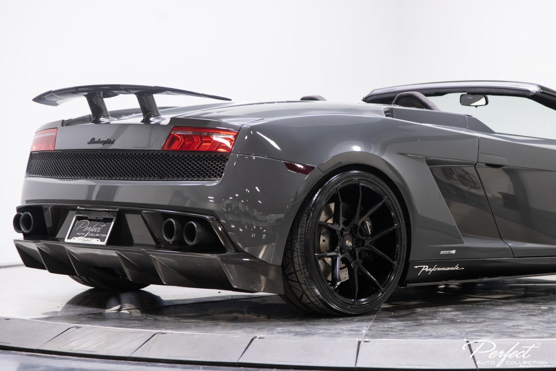 Used 2011 Lamborghini Gallardo LP 570-4 Spyder Performante For