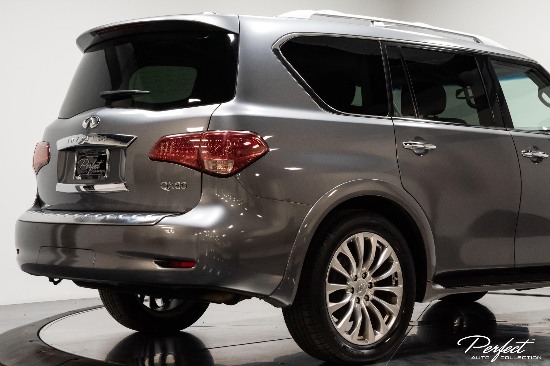 Running Board Fit for Infiniti QX80 QX56 2011-2023 Black Side Steps Nerf Bar