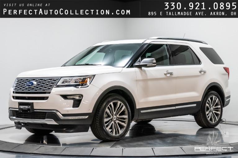 Used 2019 Ford Explorer Platinum for sale $45,495 at Perfect Auto Collection in Akron OH