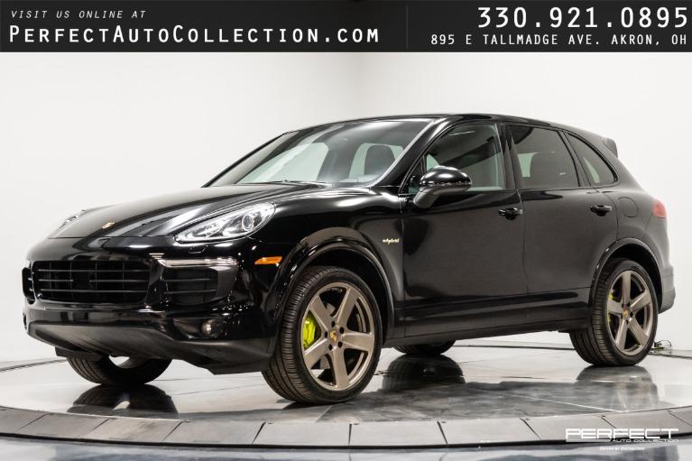 Used 2017 Porsche Cayenne S E-Hybrid Platinum Edition for sale $47,495 at Perfect Auto Collection in Akron OH