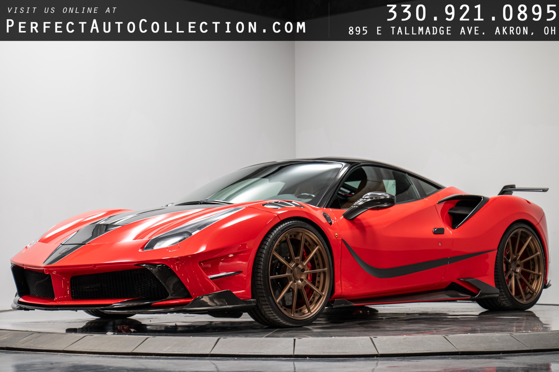 Mansory 1/18 フェラーリ Ferrari 488 レッド Used 2016 Ferrari 488 GTB MANSORY SIRACUSA 4XX For Sale (Call for