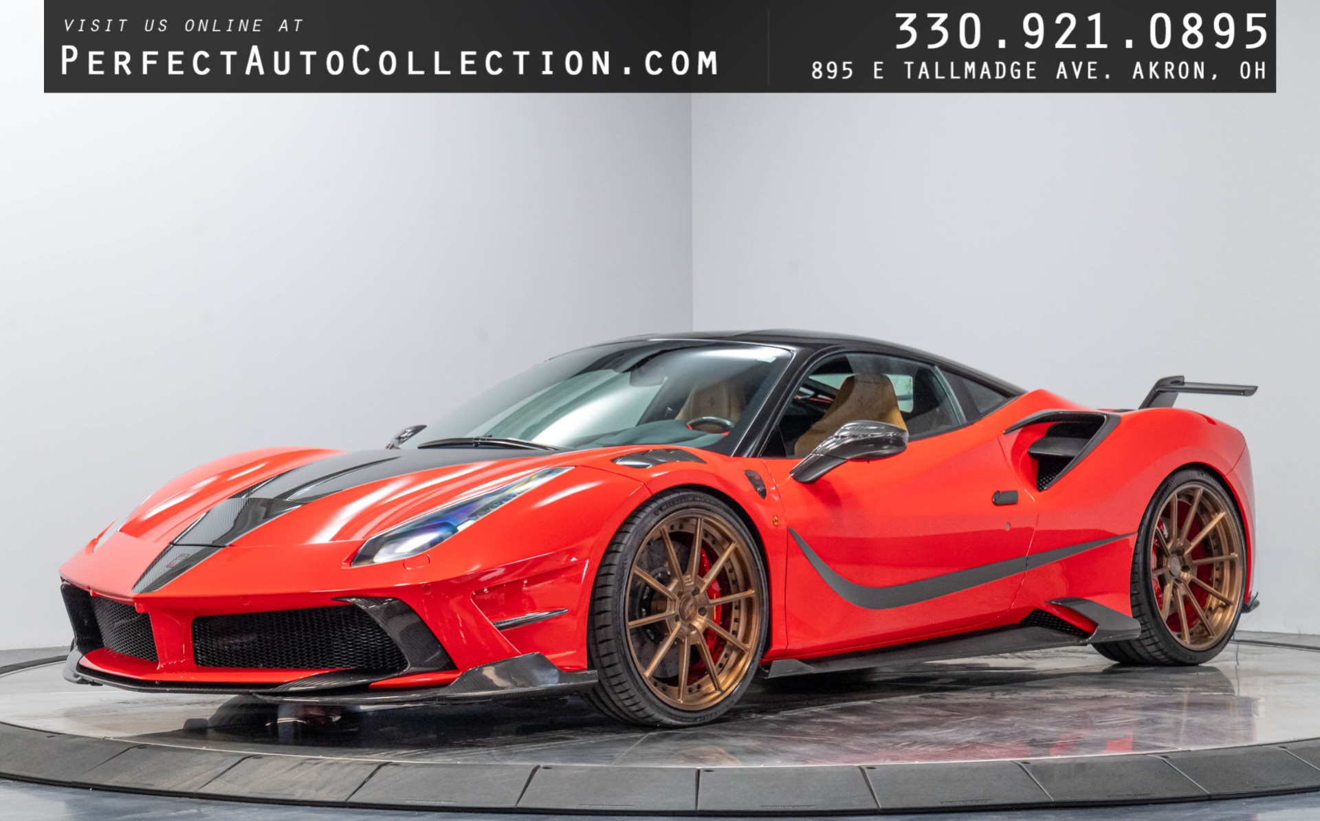 Mansory 1/18 フェラーリ Ferrari 488 レッド Used 2016 Ferrari 488 GTB MANSORY SIRACUSA 4XX For Sale (Call for