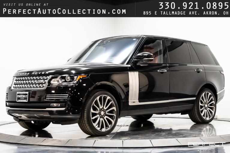 Used 2017 Land Rover Range Rover 5.0L V8 Supercharged Autobiography for sale $87,995 at Perfect Auto Collection in Akron OH