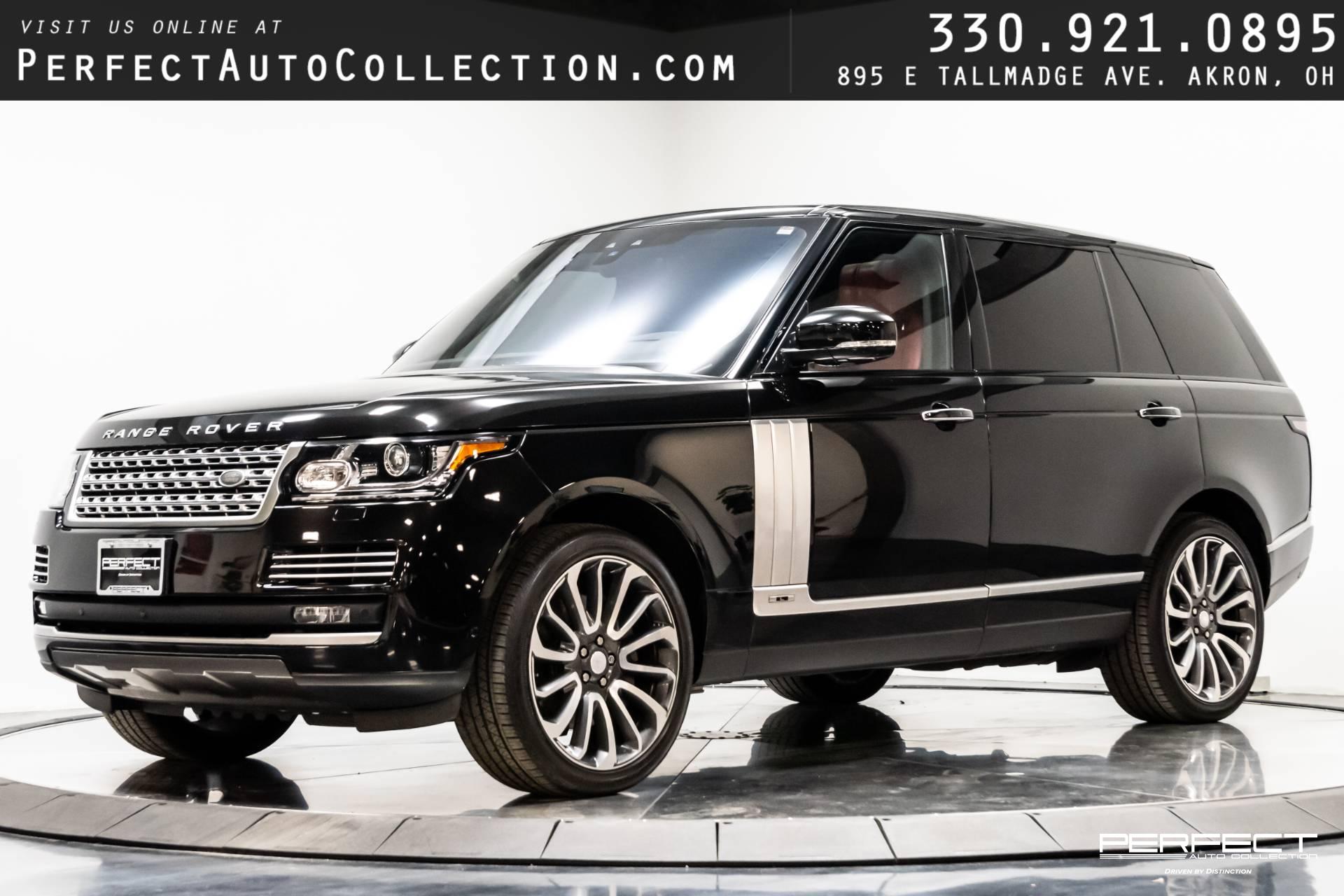 Used 2017 Land Rover Range Rover 5.0L V8 Supercharged Autobiography For