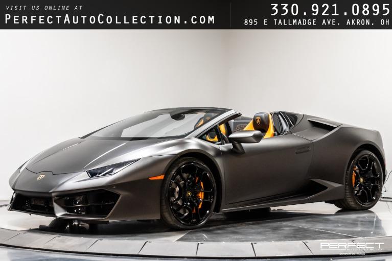Used 2017 Lamborghini Huracan LP580-2 Spyder for sale $248,995 at Perfect Auto Collection in Akron OH