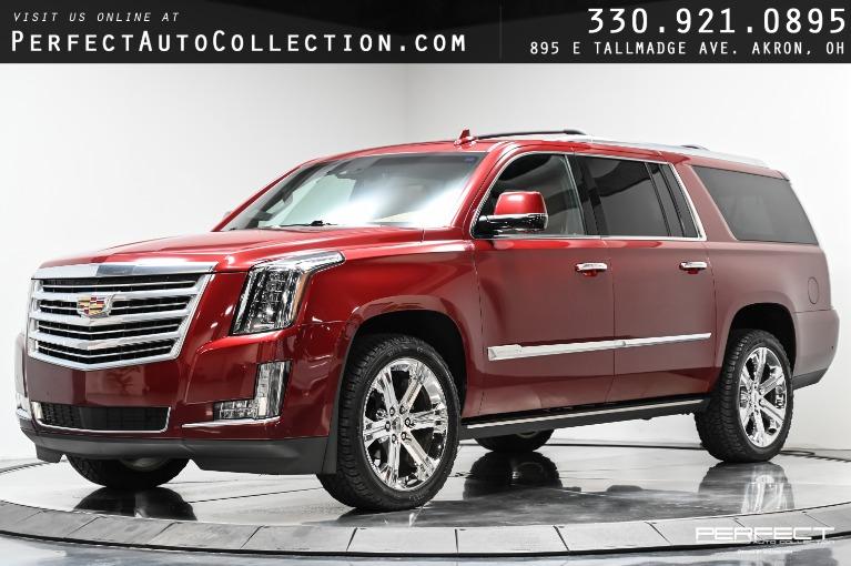 Used 2017 Cadillac Escalade ESV Platinum Edition for sale $55,987 at Perfect Auto Collection in Akron OH