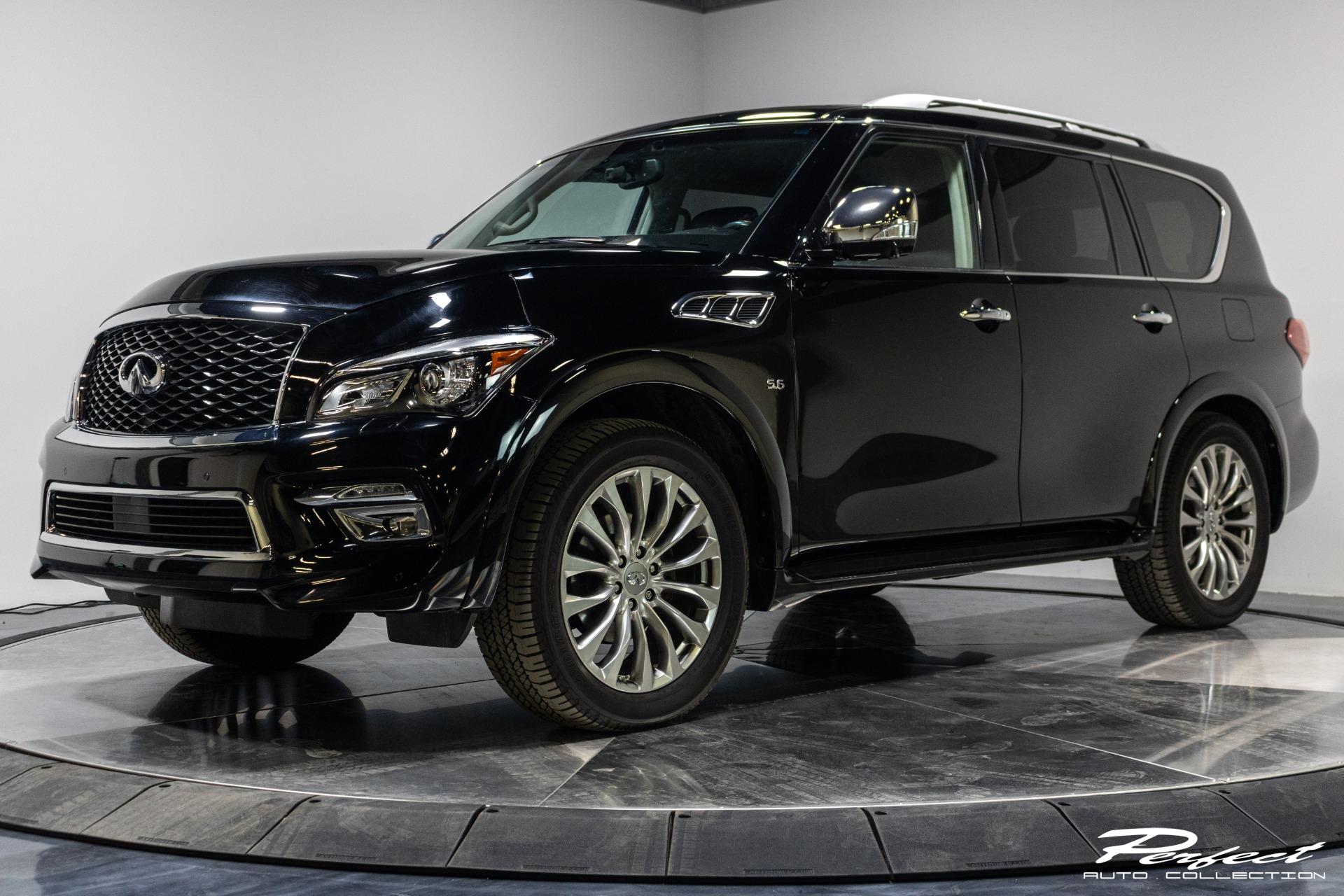 Used 2016 INFINITI QX80 for sale Sold at Perfect Auto Collection in Akron OH 44310 1