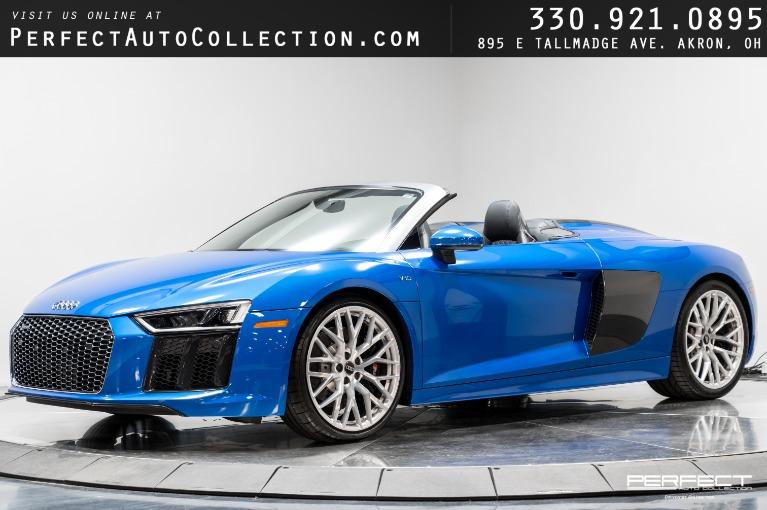 Used 2017 Audi R8 5.2 V10 Spyder for sale $166,995 at Perfect Auto Collection in Akron OH