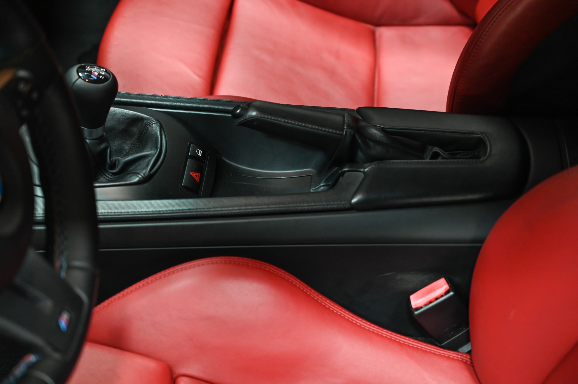 10PCS carbon fiber manual switching set cover trim for BMW Z4 E85