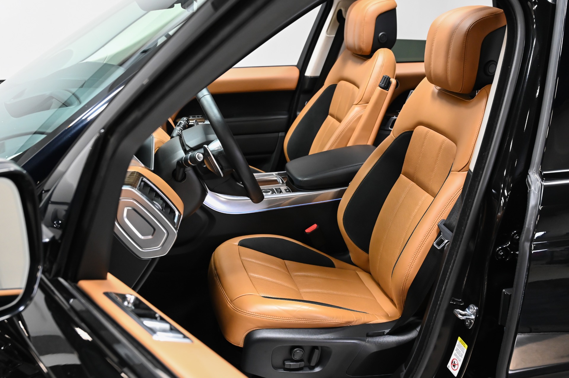 Range Rover Sport Black With Tan Interior 2015 RANGE ROVER SPORT 4.4