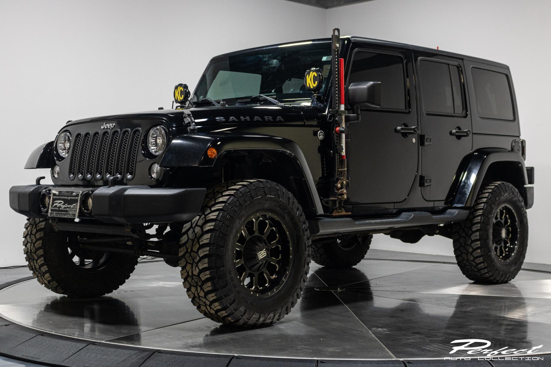 Used 2014 Jeep Wrangler Unlimited Sahara For Sale (Sold) Perfect Auto