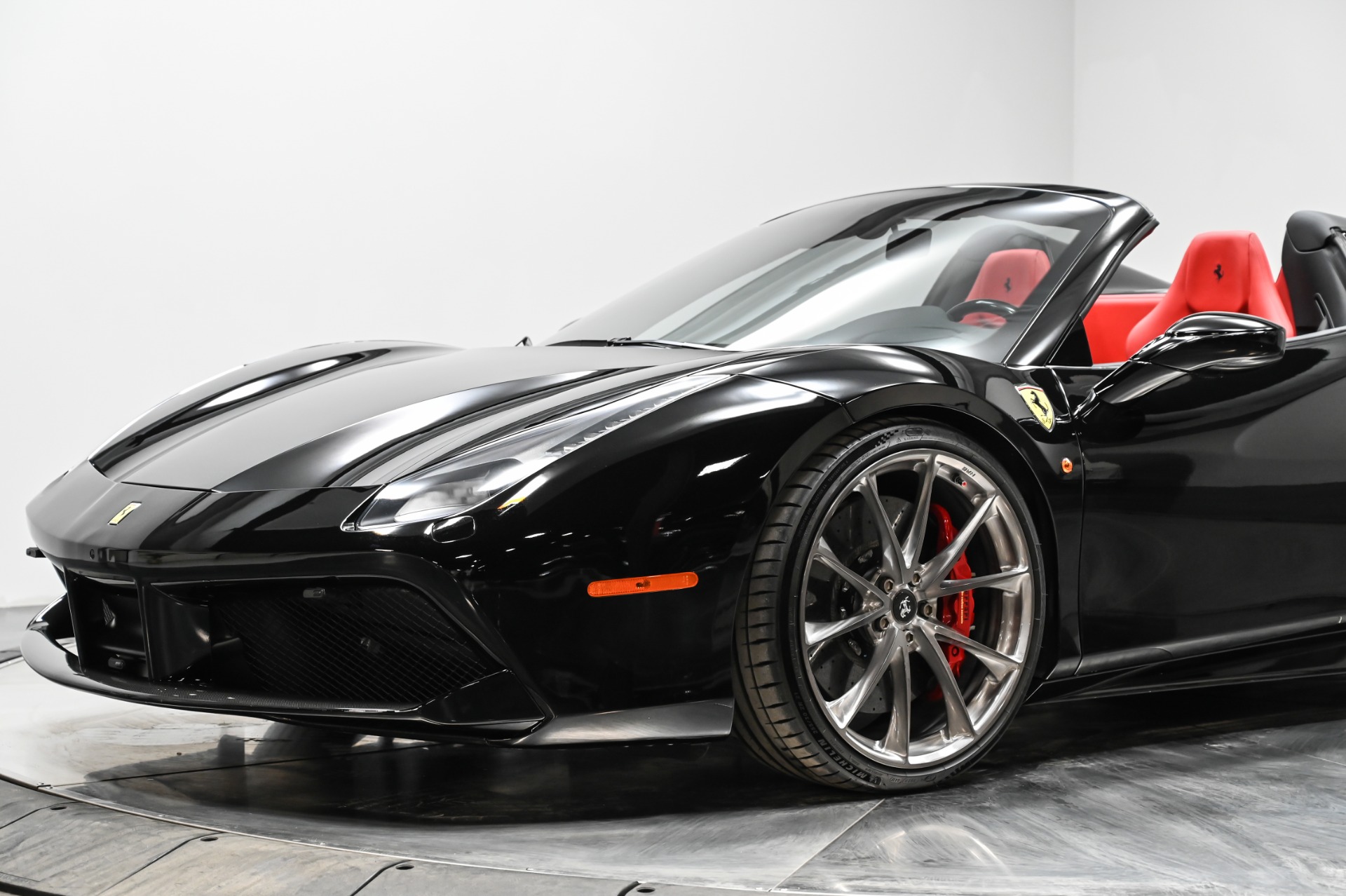 Ferrari フェラーリ】非売品 488SPIDER 本革 ショルダーバッグ 【中古 