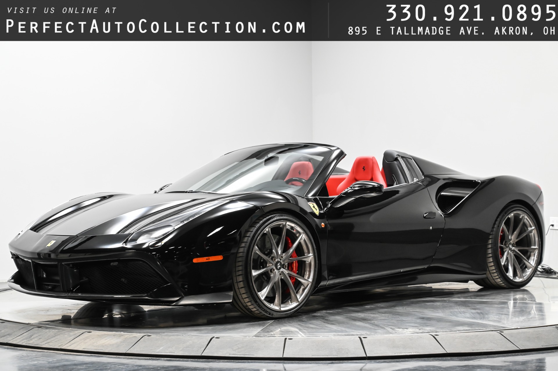 Used 2017 Ferrari 488 Spider For Sale (Sold) | Perfect Auto Used 2017 Ferrari 488 Spider For Sale (Sold) | Perfect Auto