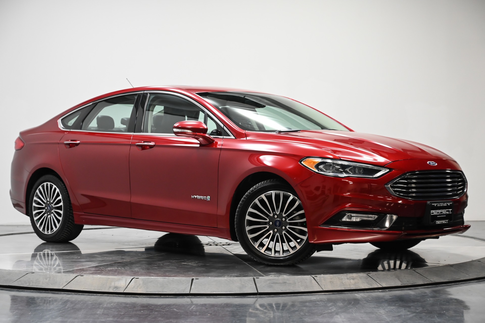 2018 ford fusion hybrid clearance titanium for sale