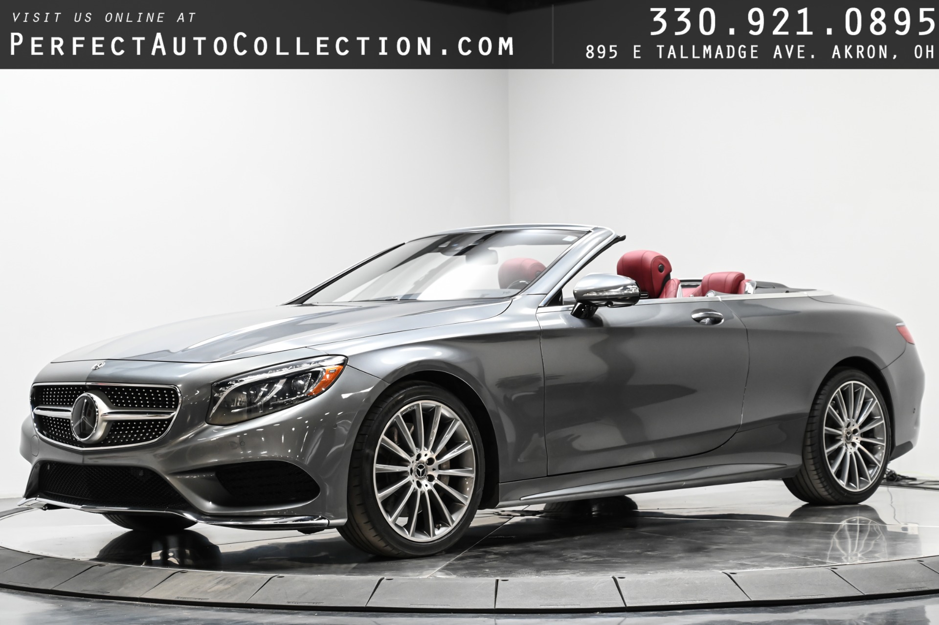 Used 2017 Mercedes Benz S Class S 550 Convertible For Sale Sold Perfect Auto Collection Stock HA027703