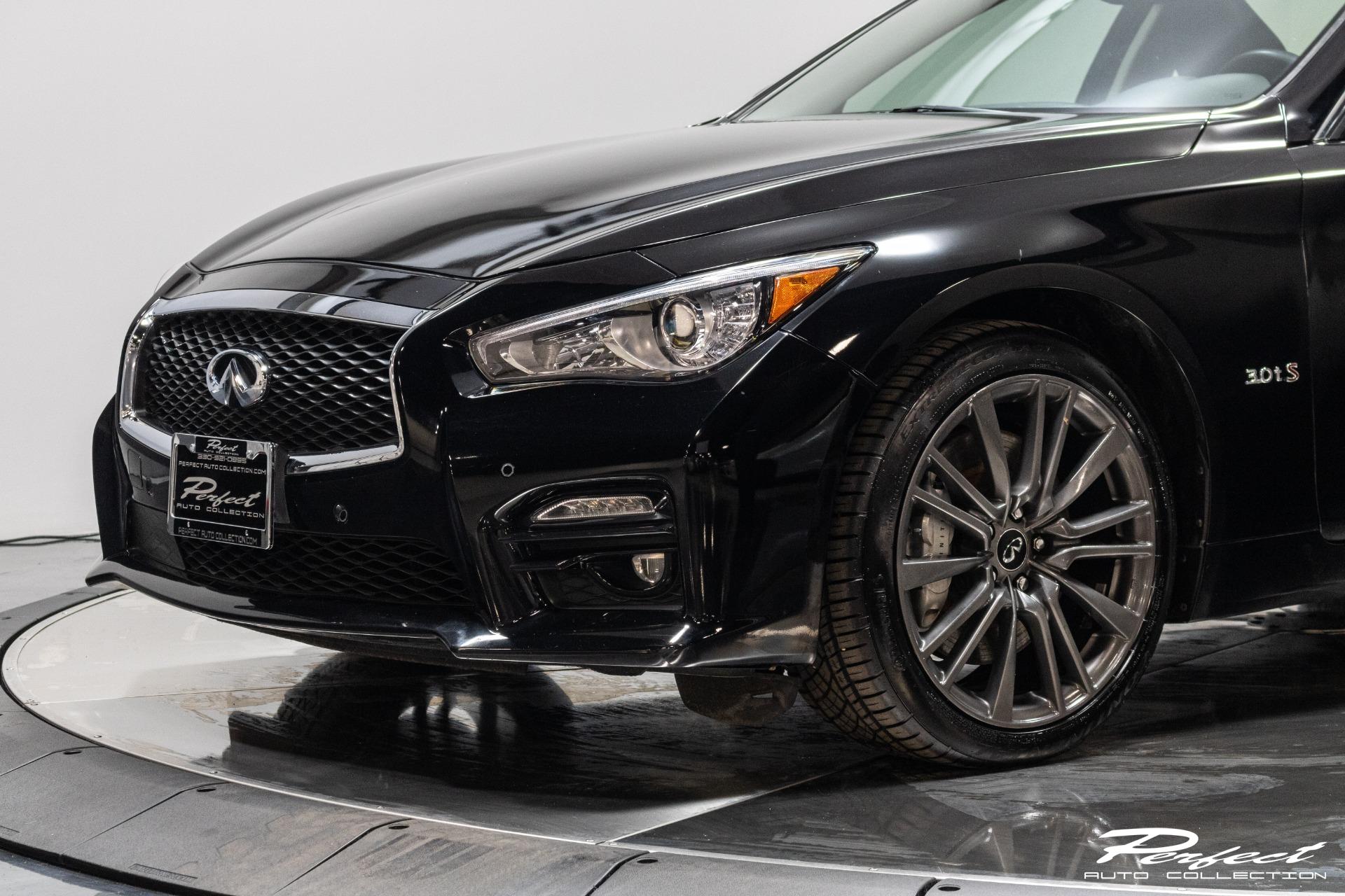 Used 2016 INFINITI Q50 Red Sport 400 For Sale (22,993) Perfect Auto