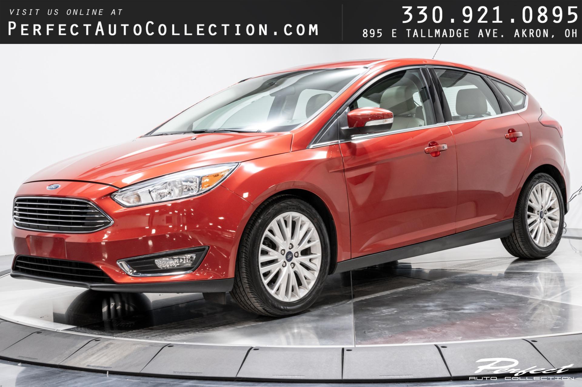 Used 2018 Ford Focus Titanium for sale $11,993 at Perfect Auto Collection in Akron OH 44310 1