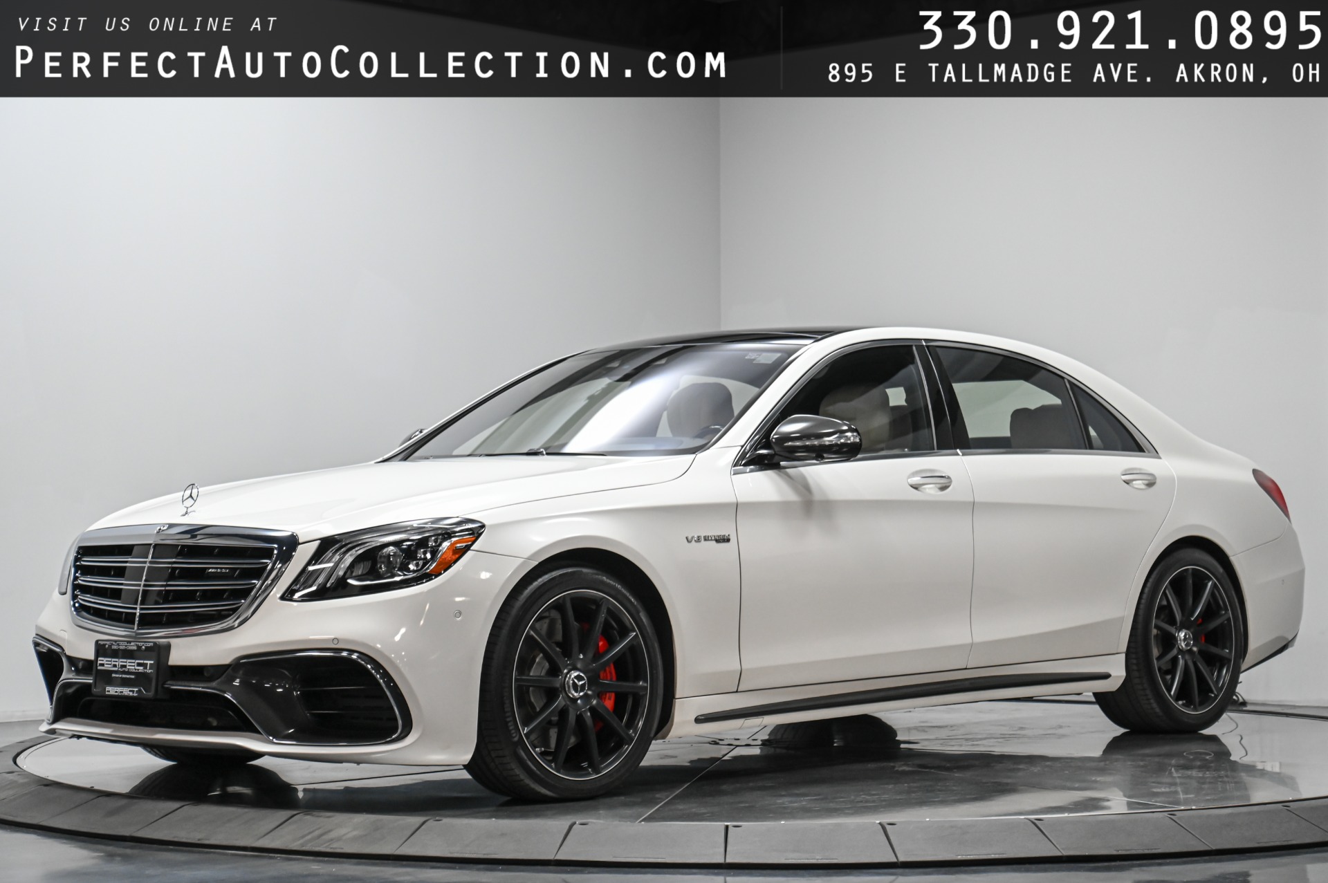 Used 2019 Mercedes-Benz S-Class S 63 AMG® 4MATIC® For Sale (Sold