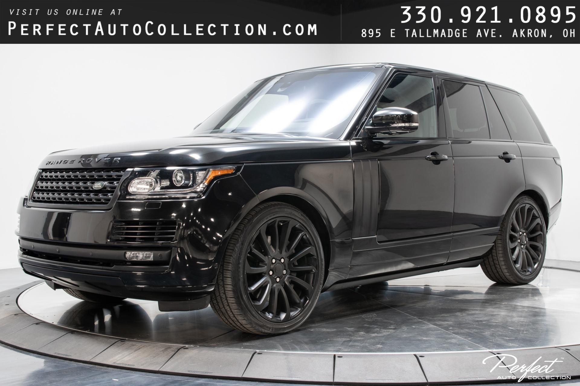 Used 2016 Land Rover Range Rover Supercharged for sale $53,993 at Perfect Auto Collection in Akron OH 44310 1