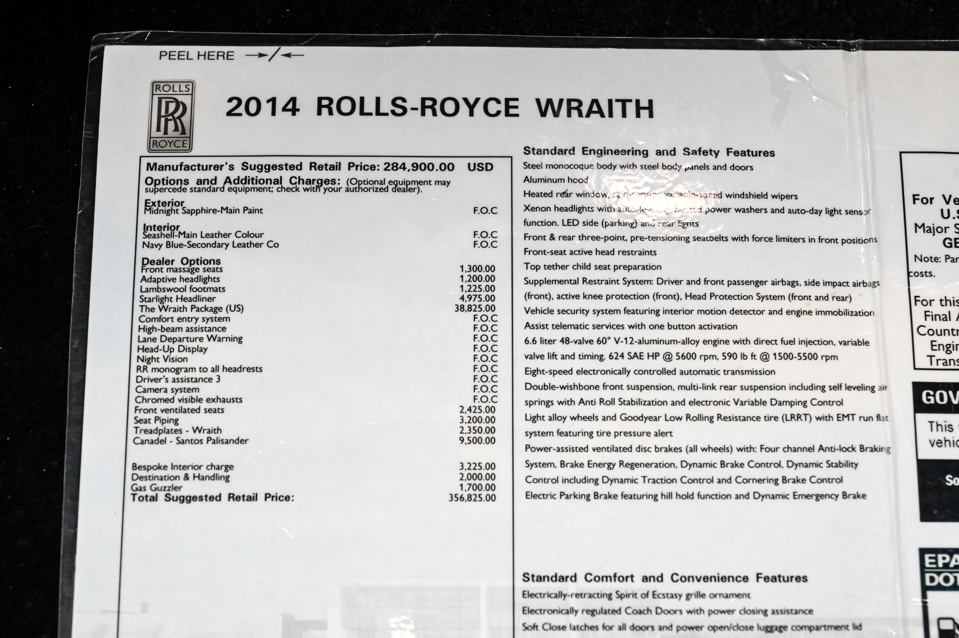 Used 2014 Rolls-Royce Wraith For Sale (Sold) | Perfect Auto