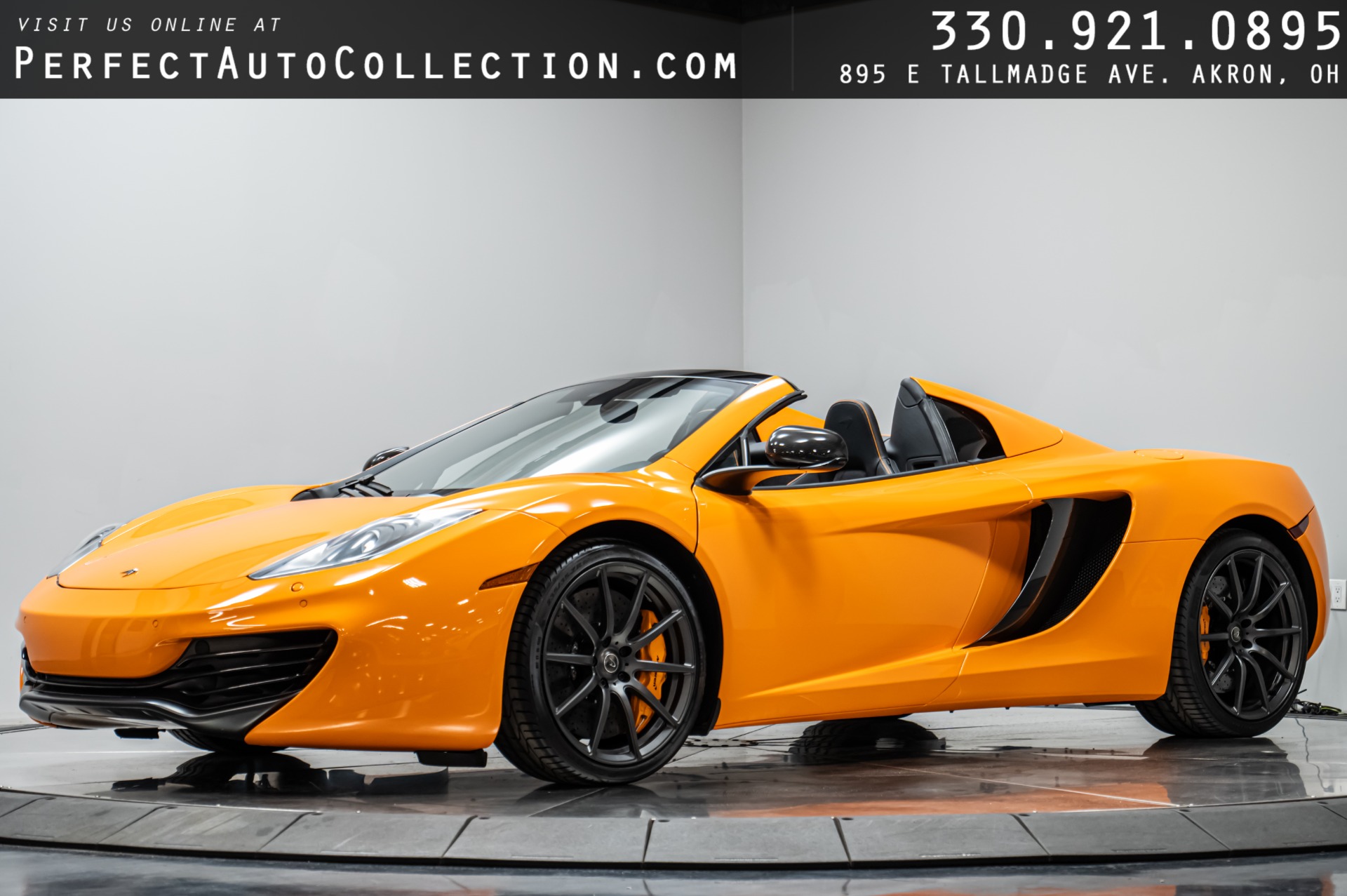 AUTOart 1/18 LIMITED30pcs クロームオレンジ MP4-12C M.SMANSORY McLaren 76006 Model Car Diecast (ORANGE) MP4-12C ミニカー