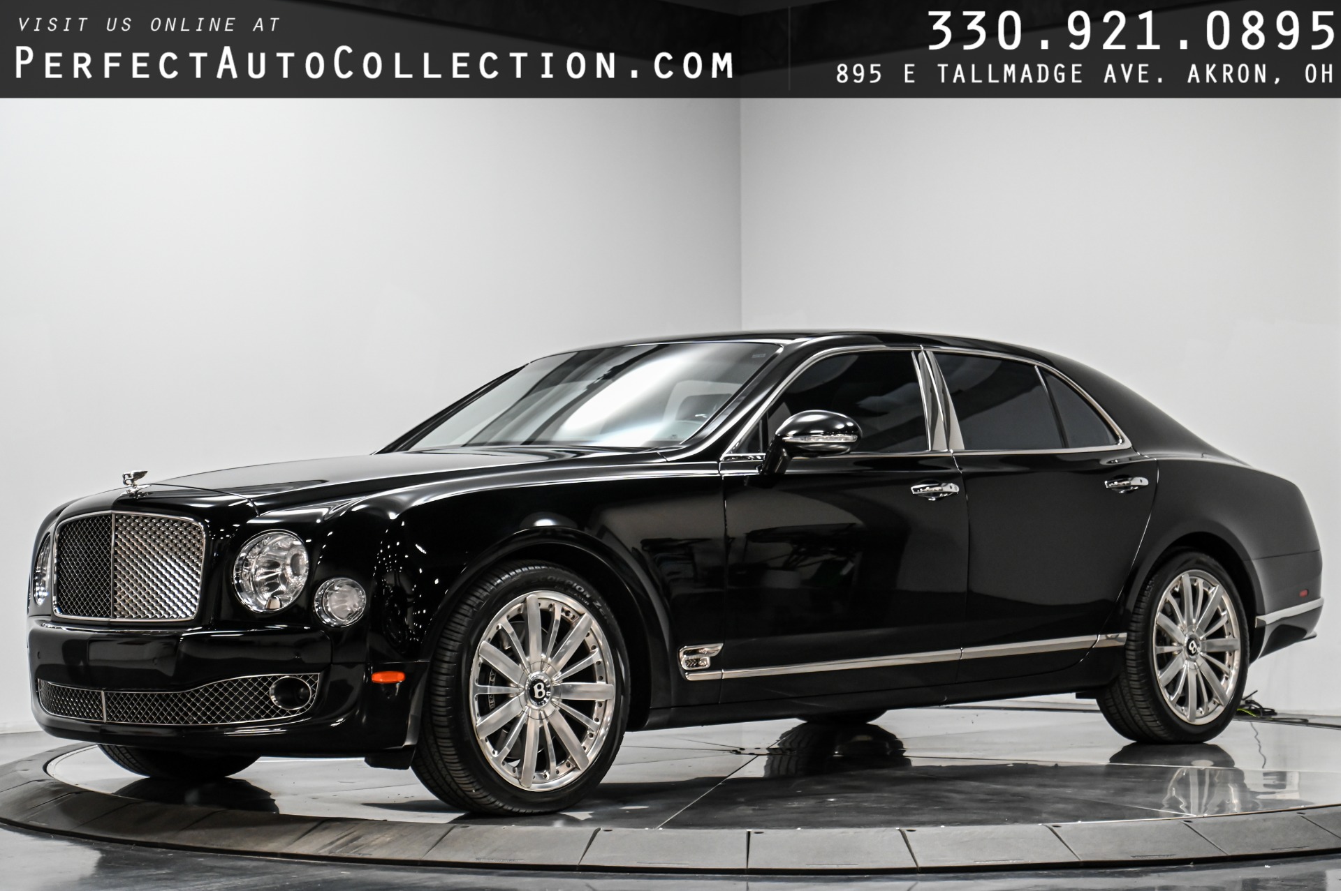 2013 Bentley Mulsanne Mulliner Driving Specification for sale $113,893 at Perfect Auto Collection in Akron OH 44310 1