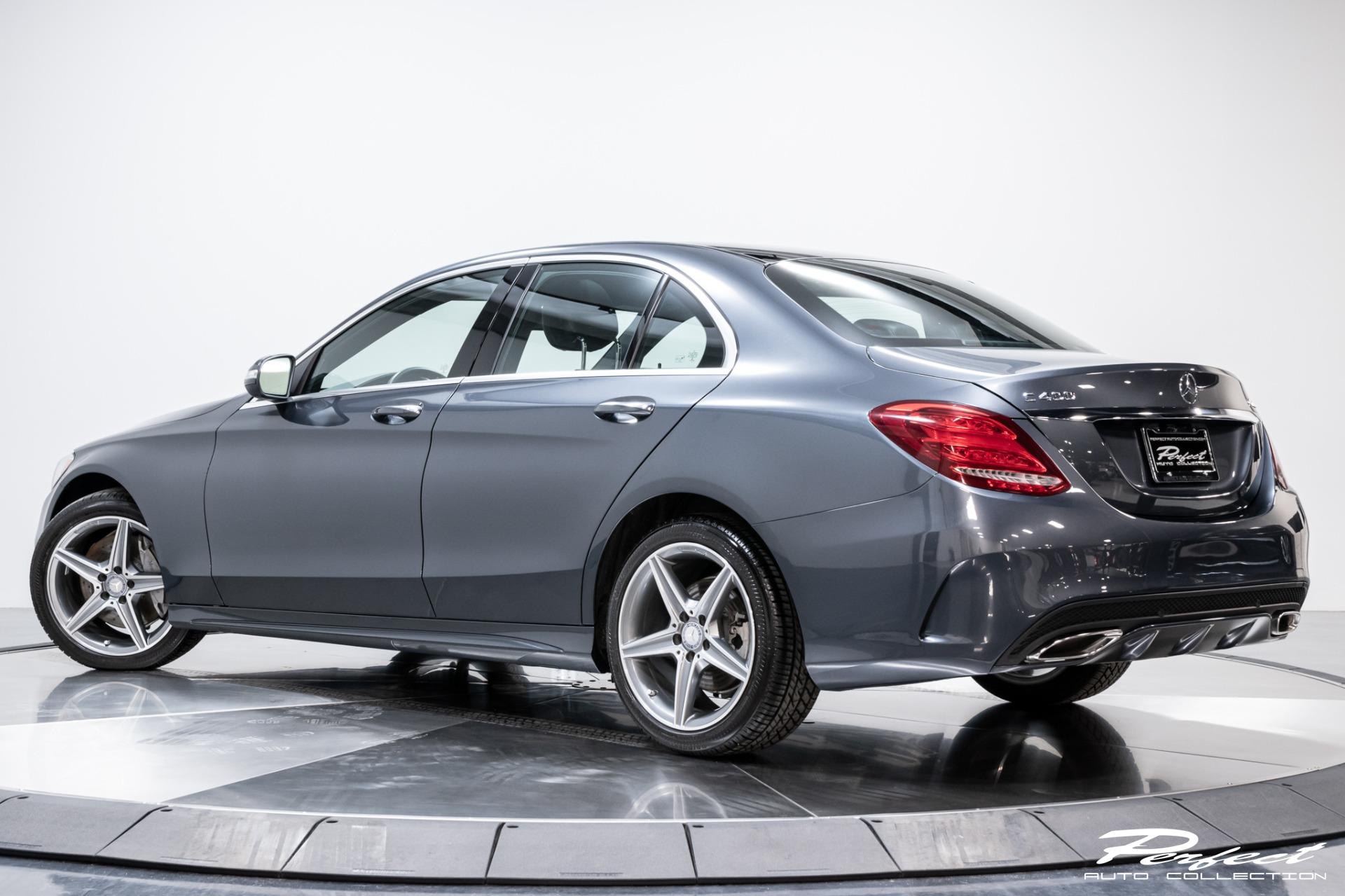 Used 2015 MercedesBenz CClass C 400 4MATIC For Sale (21,993
