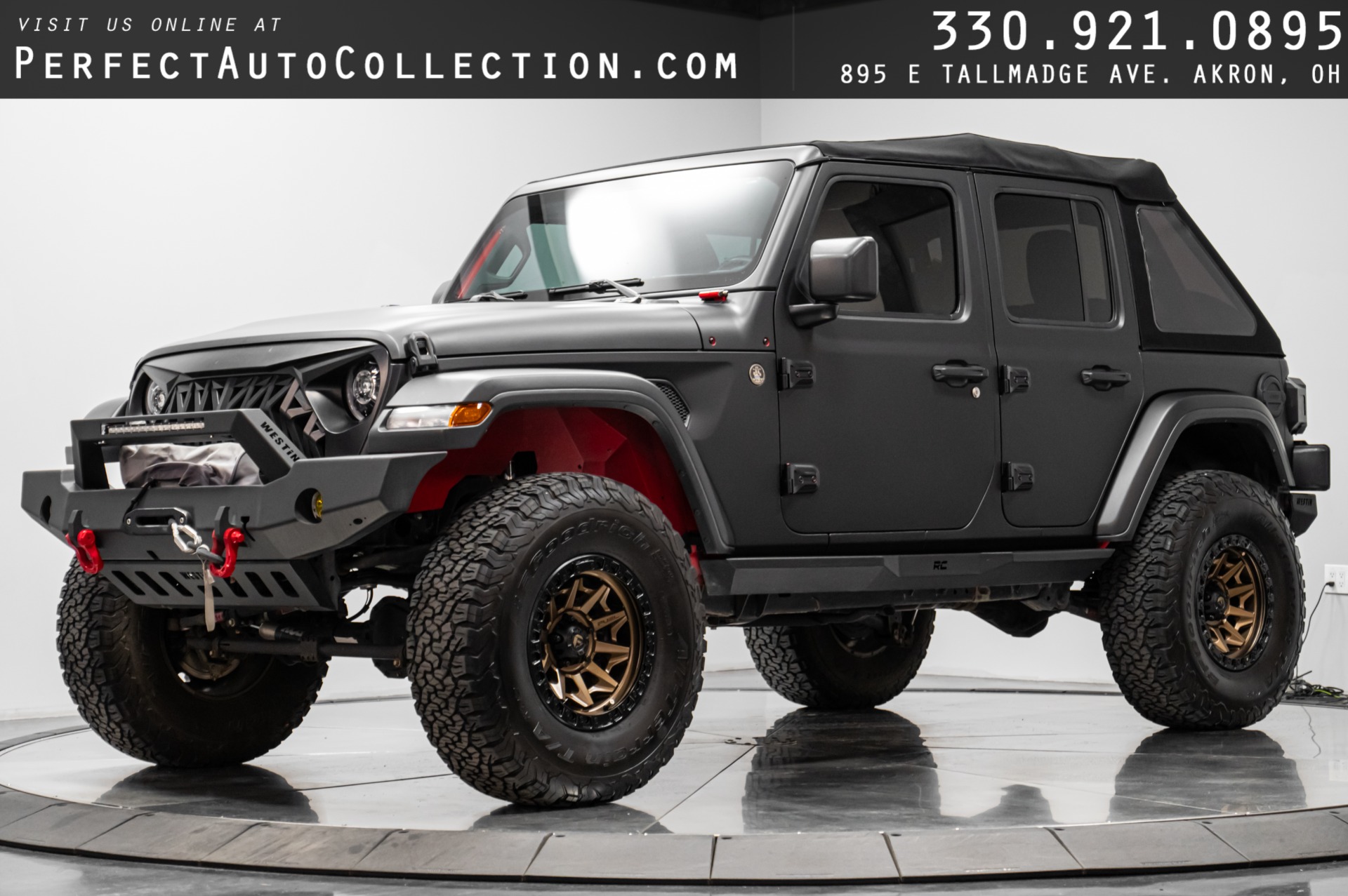 Used 2018 Jeep Wrangler Unlimited Sahara For Sale (Sold) | Perfect