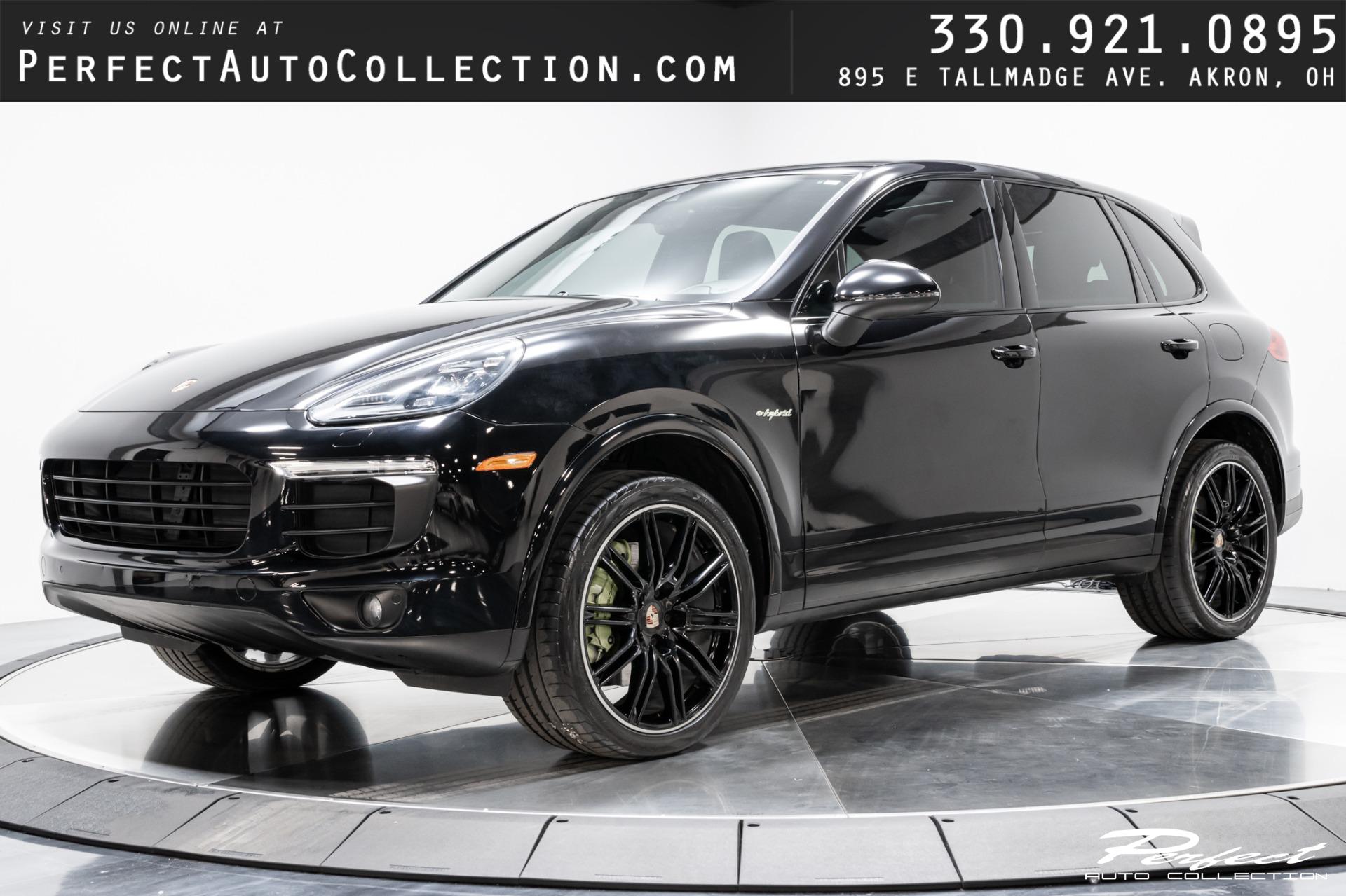 Used 2017 Porsche Cayenne S E-Hybrid for sale $43,493 at Perfect Auto Collection in Akron OH 44310 1