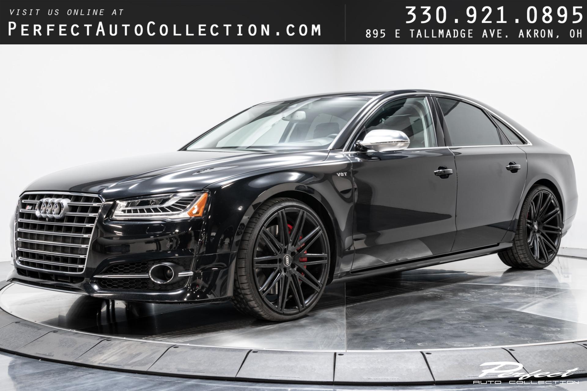 Used 2015 Audi S8 4.0T quattro for sale $50,993 at Perfect Auto Collection in Akron OH 44310 1