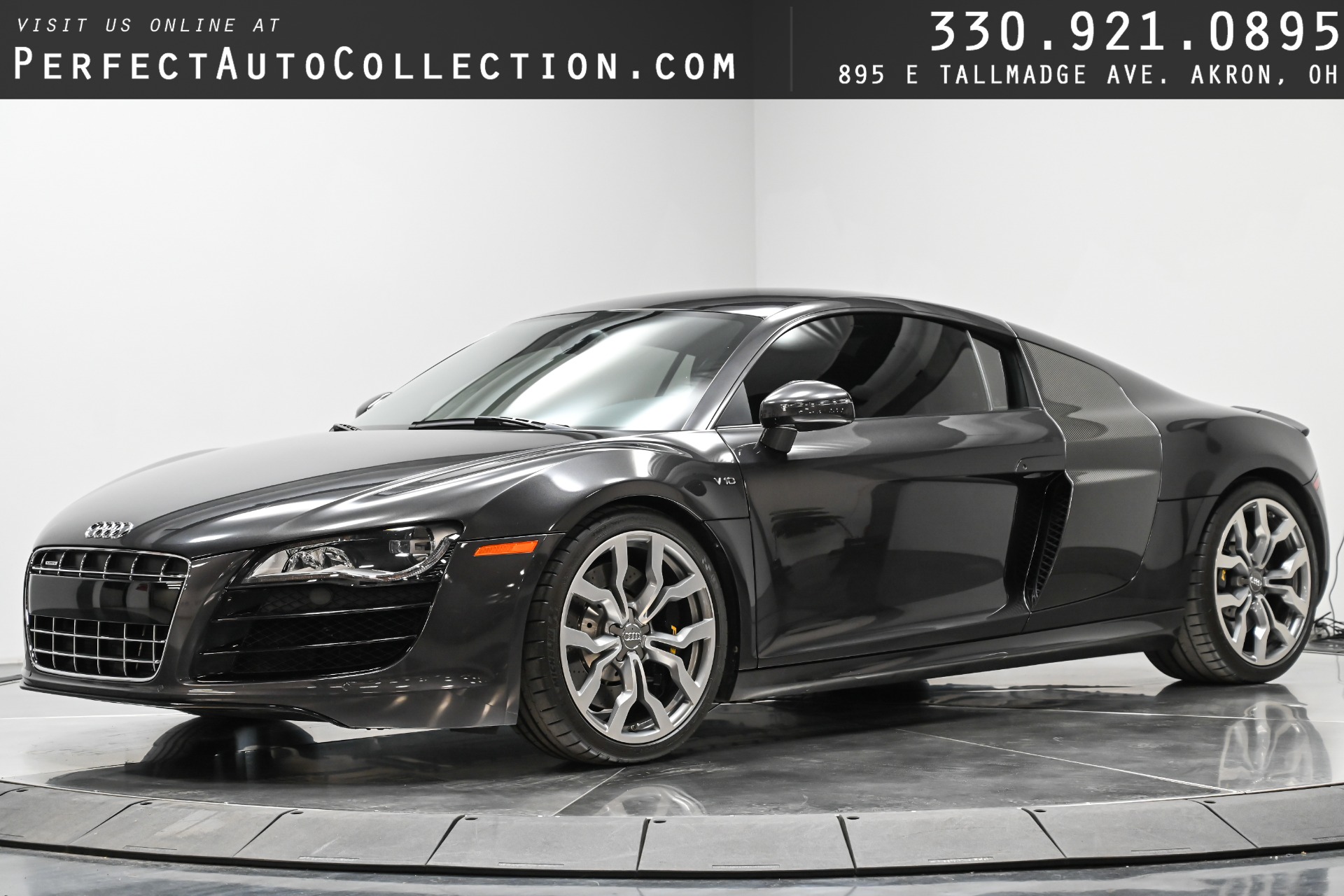 Used 2011 Audi R8 5.2 quattro for sale $86,493 at Perfect Auto Collection in Akron OH 44310 1