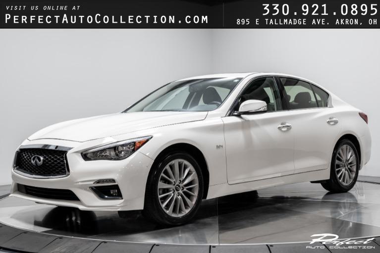 Used 2019 INFINITI Q50 3.0T Luxe for sale Sold at Perfect Auto Collection in Akron OH 44310 1