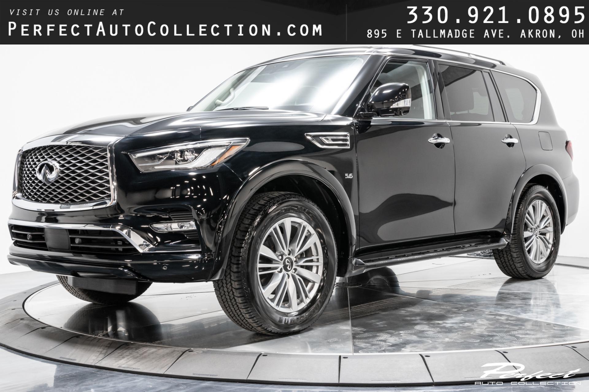 Used 2020 INFINITI QX80 Luxe for sale Sold at Perfect Auto Collection in Akron OH 44310 1