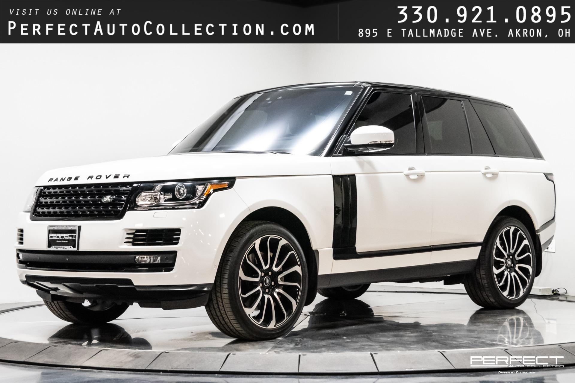 Used 2017 Land Rover Range Rover Supercharged for sale Sold at Perfect Auto Collection in Akron OH 44310 1