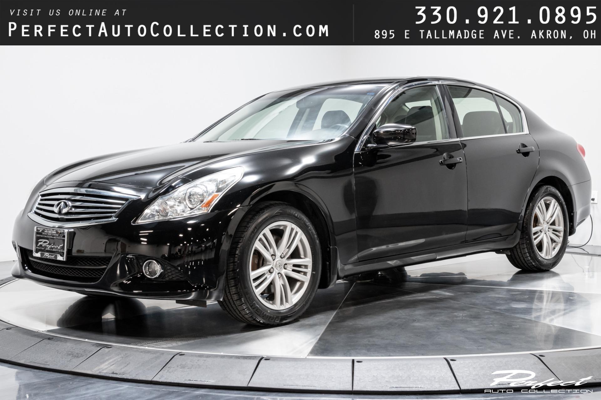 Used 2013 INFINITI G37 Sedan x for sale Sold at Perfect Auto Collection in Akron OH 44310 1
