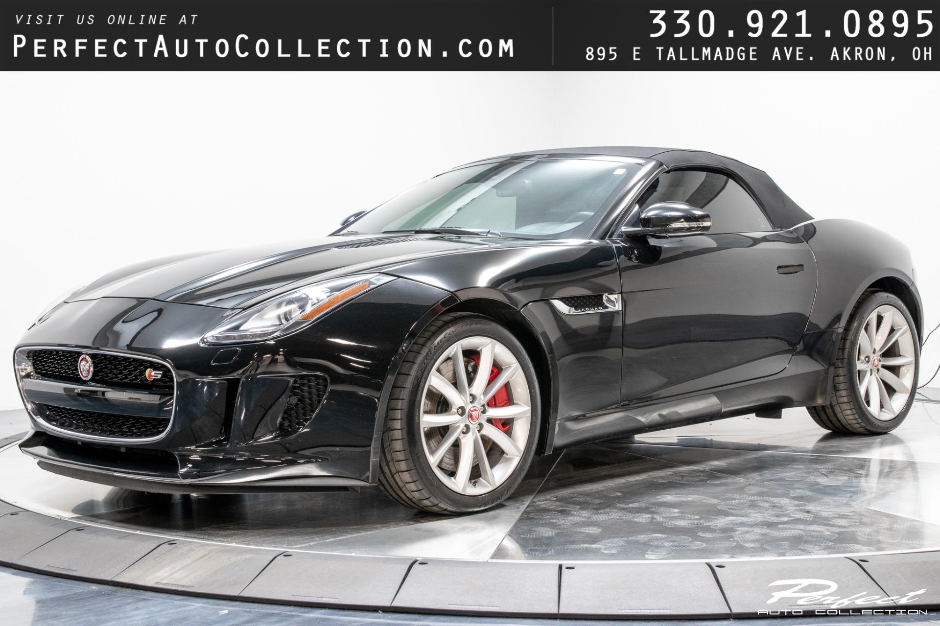 Used 2015 Jaguar F-TYPE S for sale $36,293 at Perfect Auto Collection in Akron OH 44310 1