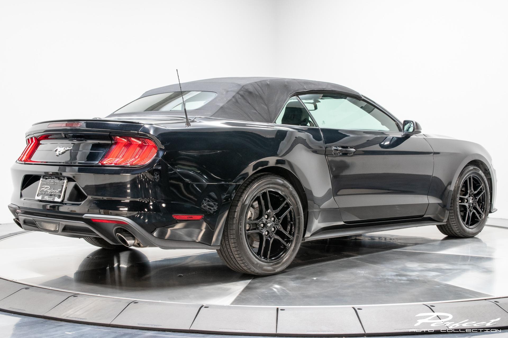 Used 2018 Ford Mustang EcoBoost Premium For Sale (19,893) Perfect