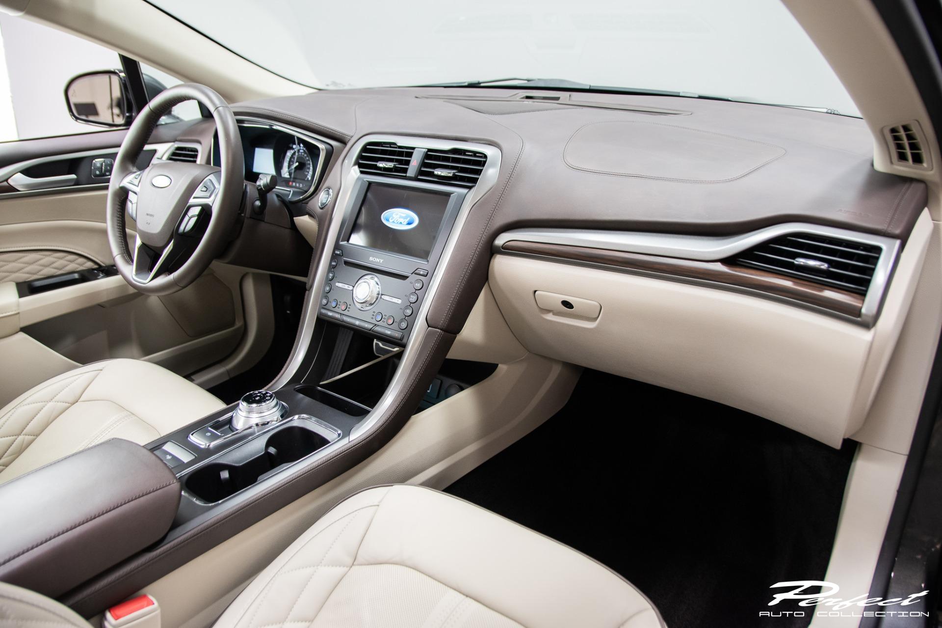 Used 2017 Ford Fusion Platinum For Sale ($17,793) | Perfect Auto ...