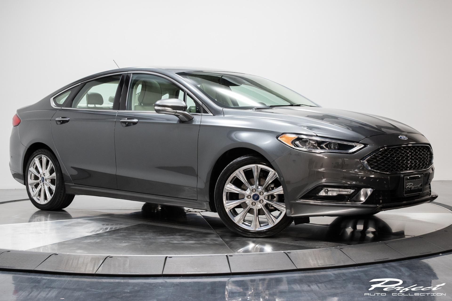 Used 2017 Ford Fusion Platinum For Sale (17,793) Perfect Auto