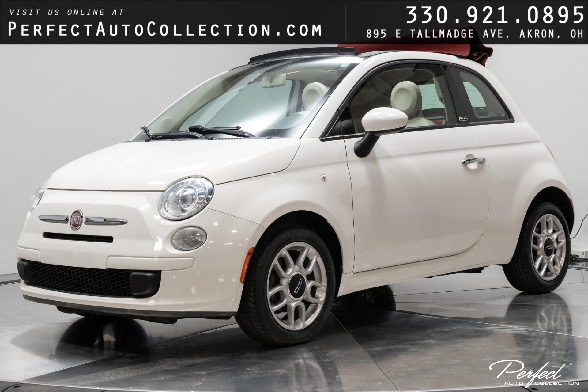 Used 2012 FIAT 500c Pop for sale $10,293 at Perfect Auto Collection in Akron OH 44310 1