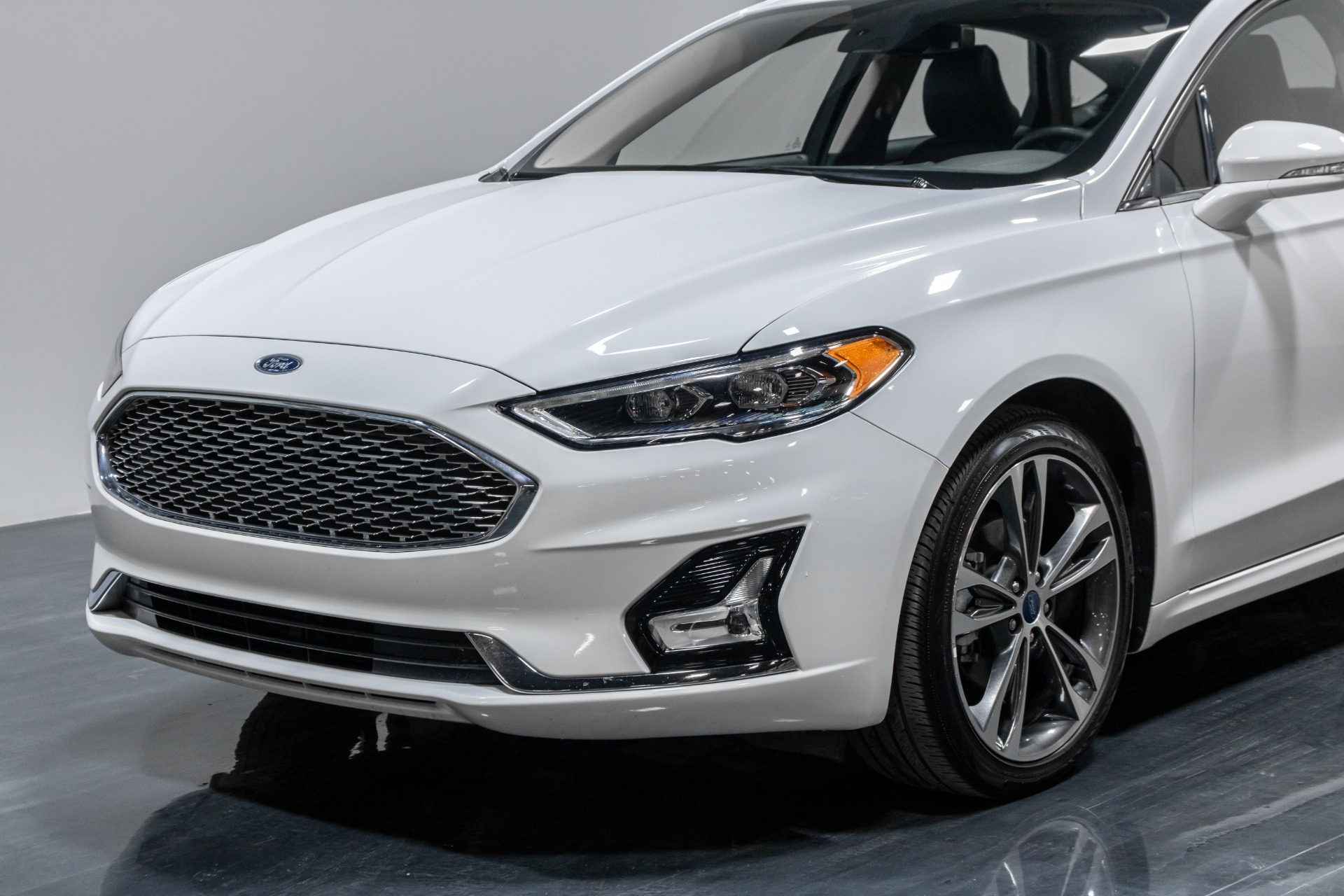 Used 2019 Ford Fusion Titanium Sedan 4D for sale Sold at Perfect Auto Collection in Akron OH 44310 3
