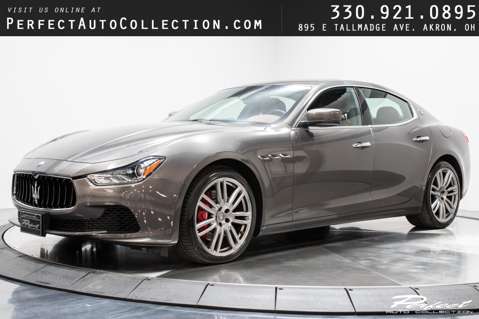 Used 2016 Maserati Ghibli Q4 for sale $35,993 at Perfect Auto Collection in Akron OH 44310 1