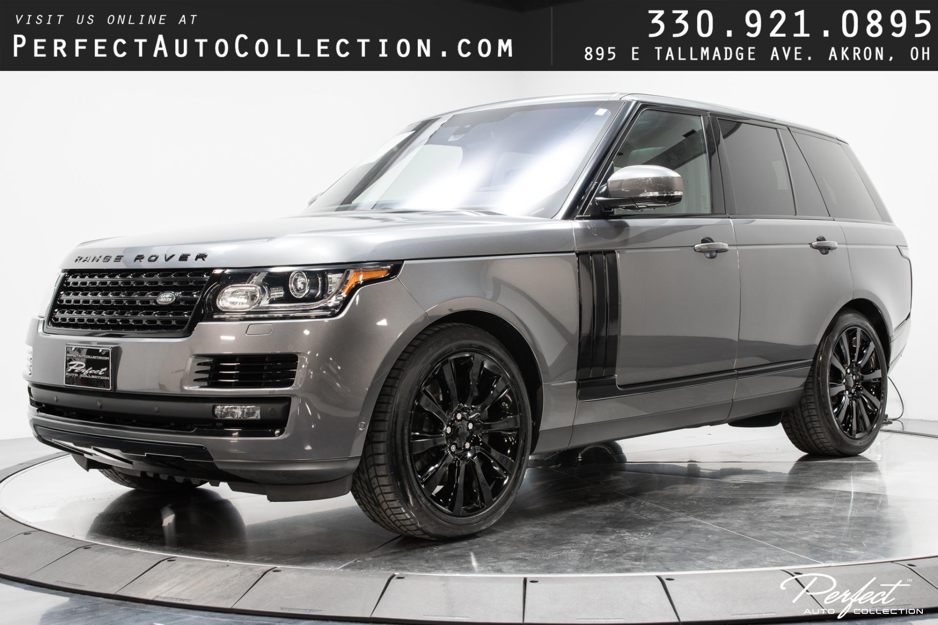Used 2016 Land Rover Range Rover Supercharged for sale $61,993 at Perfect Auto Collection in Akron OH 44310 1