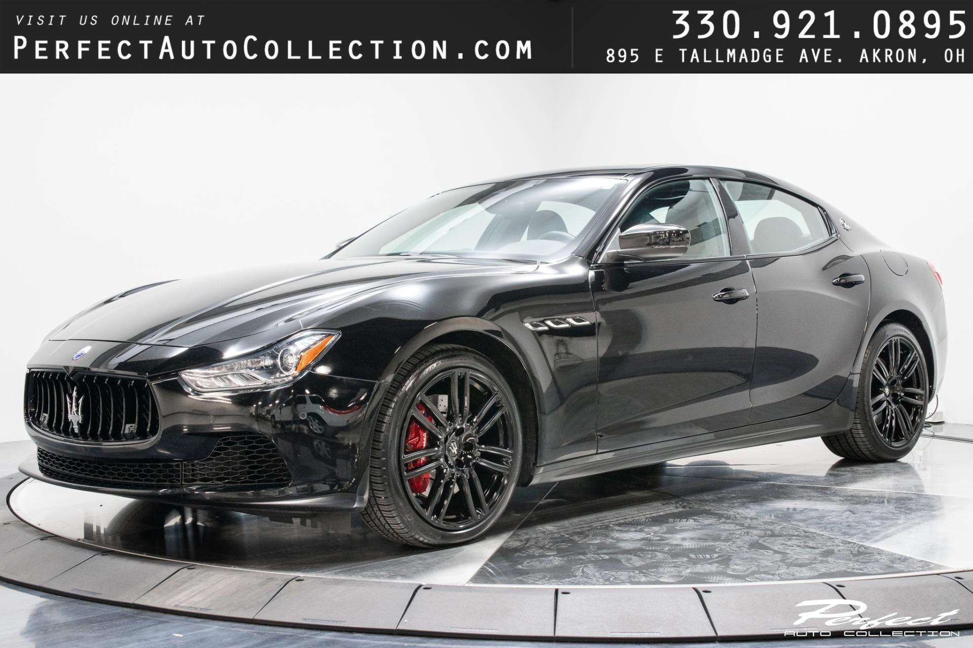 Used 2017 Maserati Ghibli S Q4 Nerissimo Edition for sale $42,293 at Perfect Auto Collection in Akron OH 44310 1