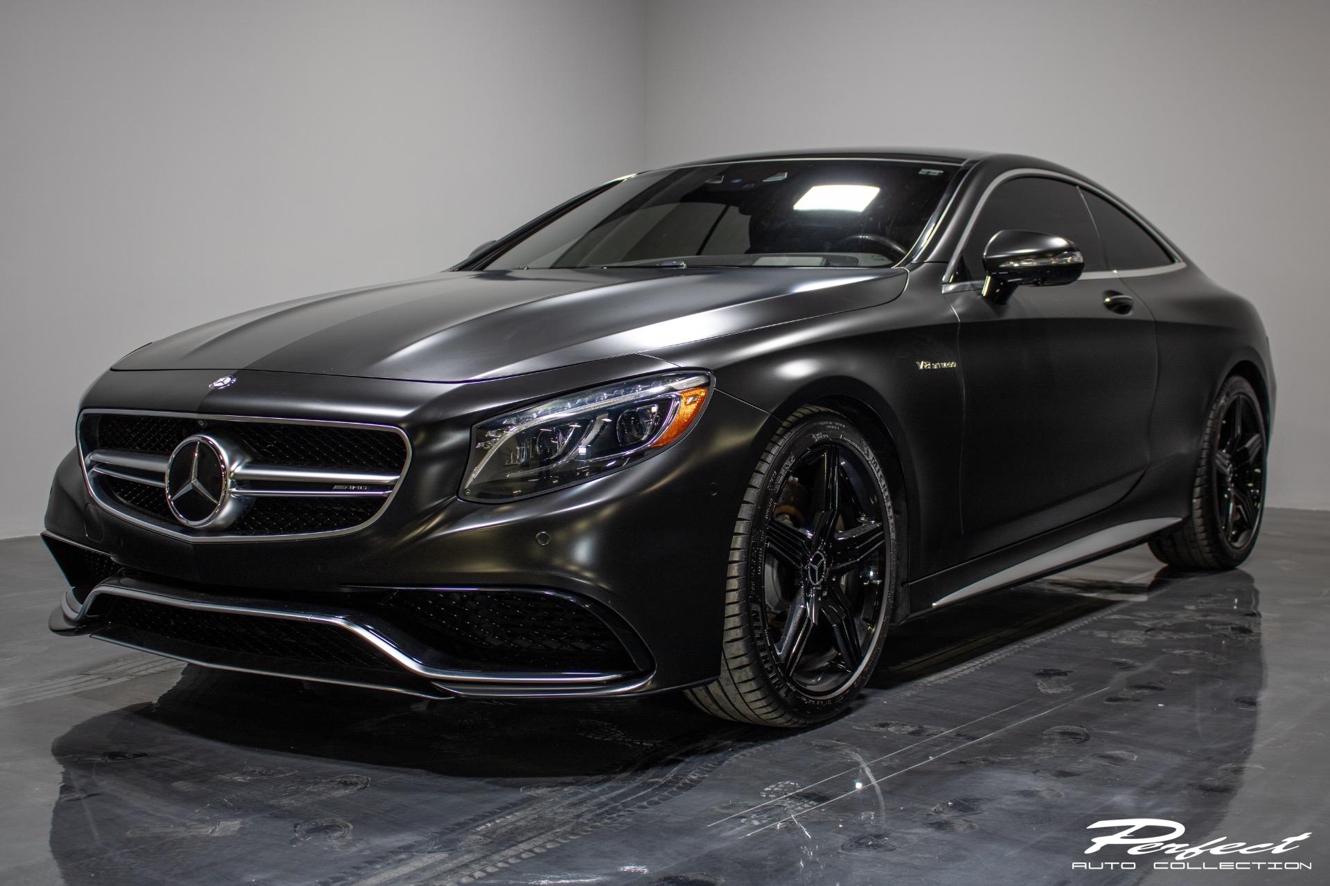 Used 2015 Mercedes-Benz S-Class S 63 AMG 4MATIC Coupe 2D for sale Sold at Perfect Auto Collection in Akron OH 44310 1