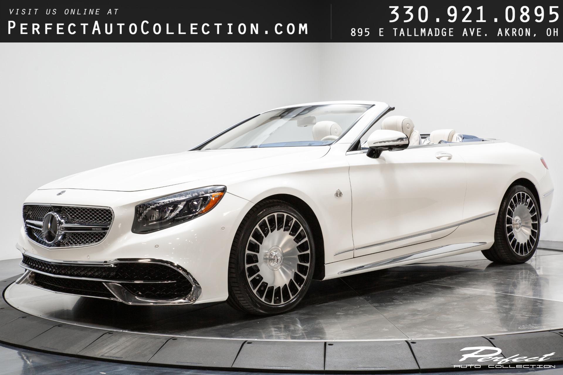 Used 2017 Mercedes-Benz S-Class Maybach S 650 Cabriolet for sale $217,995 at Perfect Auto Collection in Akron OH 44310 1
