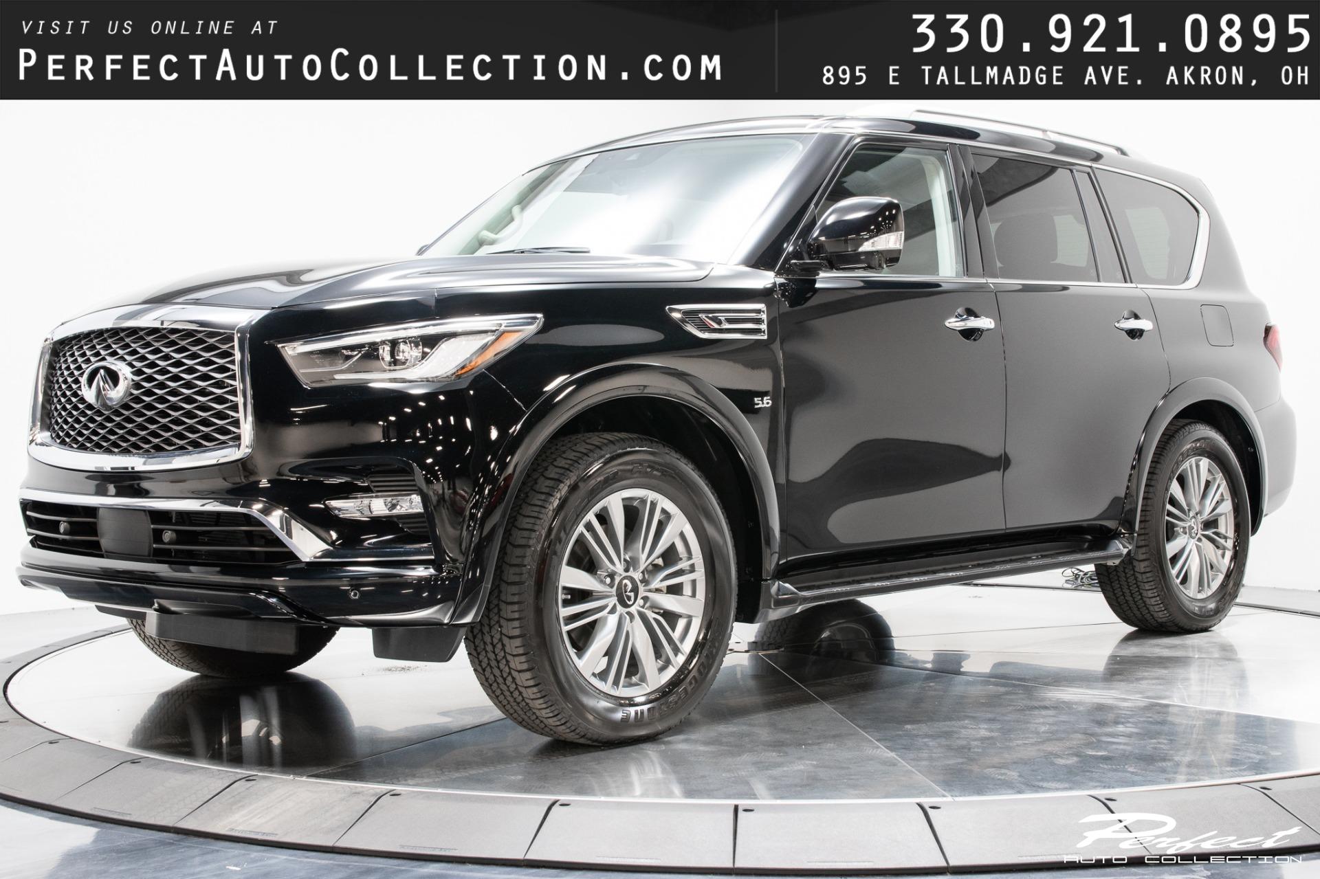 Used 2020 INFINITI QX80 Luxe for sale Sold at Perfect Auto Collection in Akron OH 44310 1
