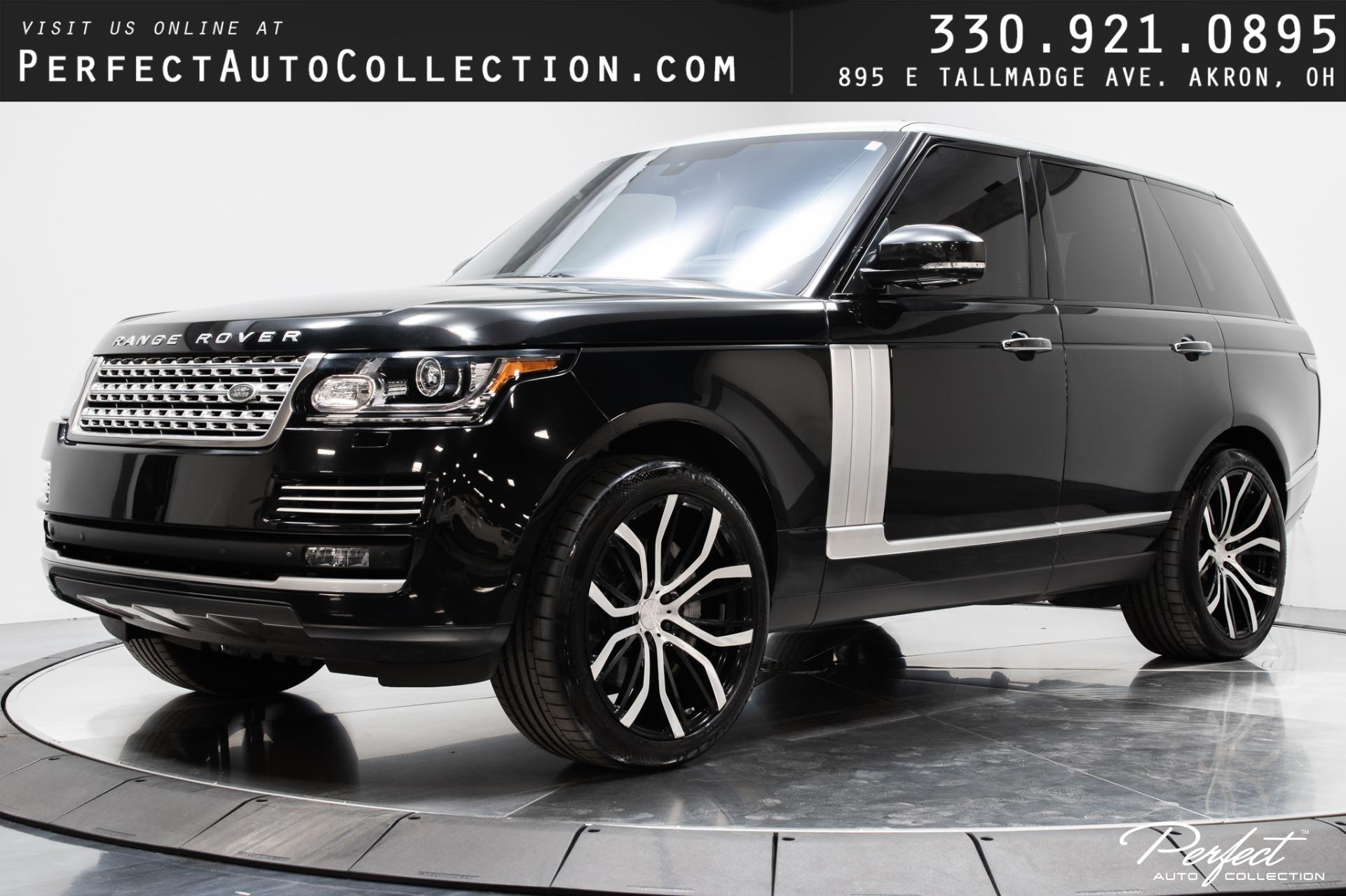 Used 2014 Land Rover Range Rover Autobiography for sale Sold at Perfect Auto Collection in Akron OH 44310 1